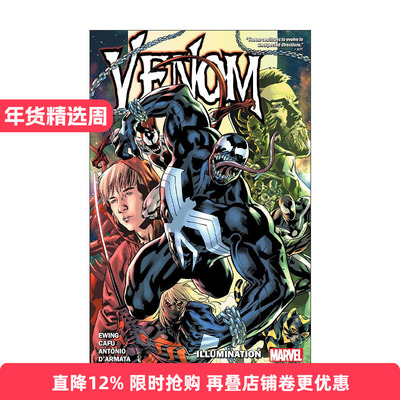 英文原版 Venom By Al Ewing & Ram V Vol.4 Illumination 毒液 卷四 漫威漫画 英文版 进口英语原版书籍