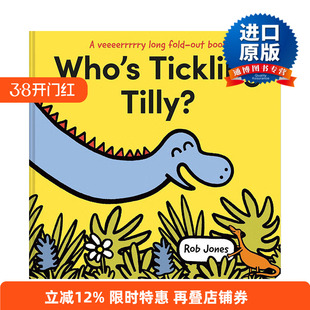 Who'S Tickling Tilly? 谁在挠蒂莉 幼儿早教启蒙折叠书精装进口原版英文书籍
