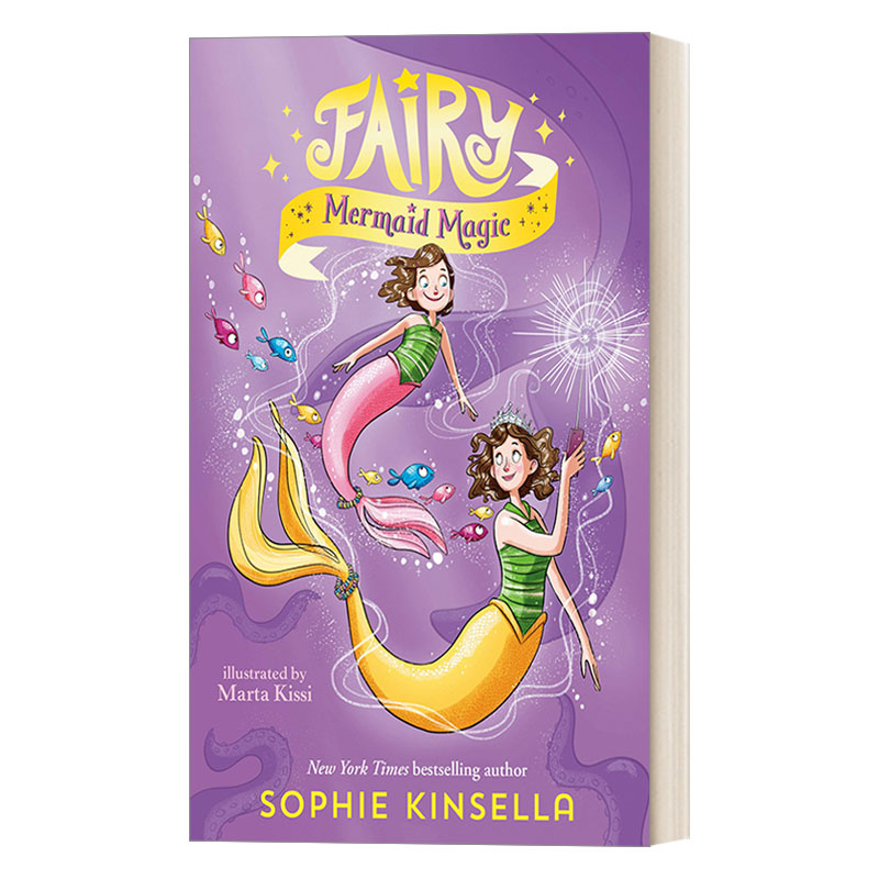 英文原版 Fairy Mom and Me #4 Fairy Mermaid Magic 仙女奇遇记/仙女妈妈和我4 初级章节桥梁书 英文版 进口英语原版书籍
