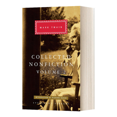英文原版 Mark Twain Collected Nonfiction Vol.2 马克吐温纪实文集 卷二 人人图书馆精装收藏版 英文版 进口英语原版书籍