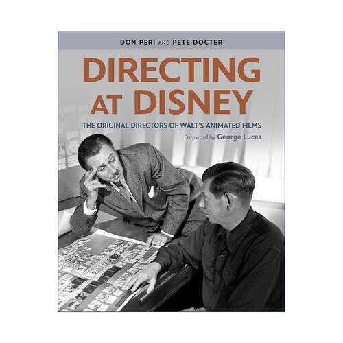 英文原版 Directing at Disney 在迪士尼导演 华特动画电影的原始导演 艺术传记 Pete Docter 精装 英文版 进口英语原版书籍