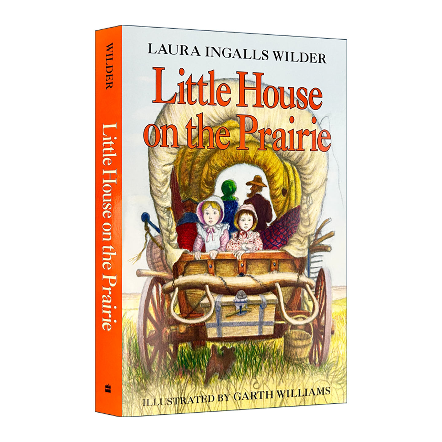 全新原版 草原上的小木屋 Little House on the Prairie 英文原版 儿童文学青少年小说 小木屋系列第3部 附插图