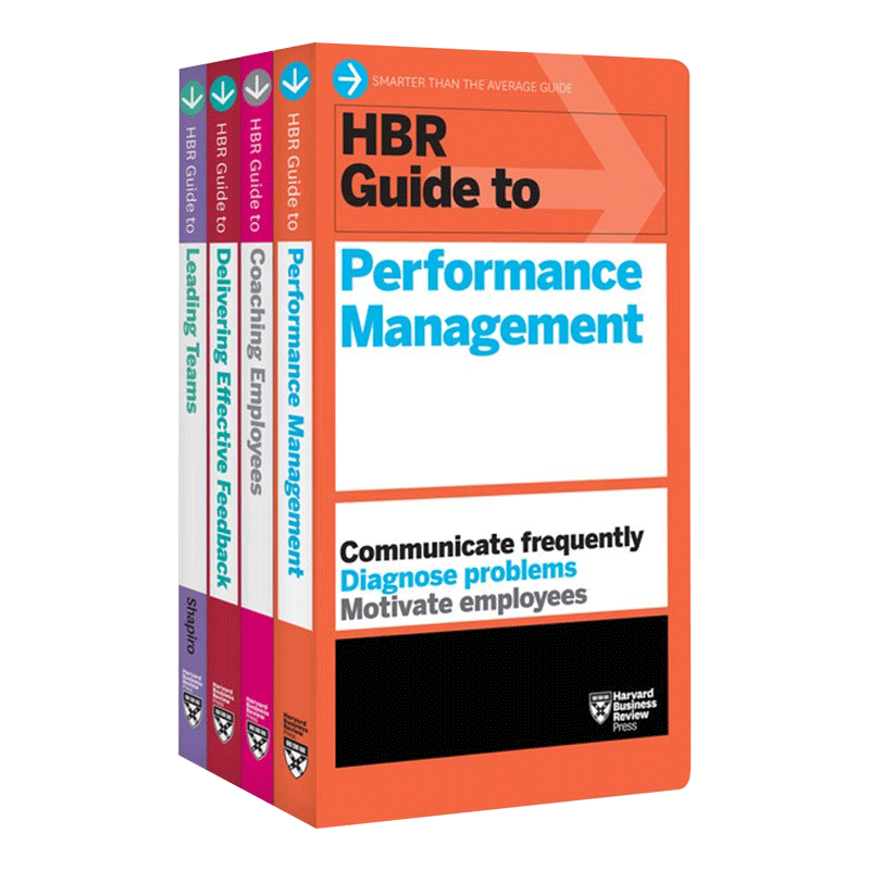 英文原版HBR Guides to Performance Management Collection 4 Books 哈佛商业评论绩效管理指南4册套装 英文版 进口英语原版书籍