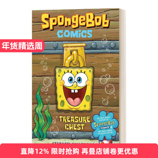 英文原版 Spongebob Comics Treasure Chest 海绵宝宝 宝藏箱 精装 英文版 进口英语原版书籍
