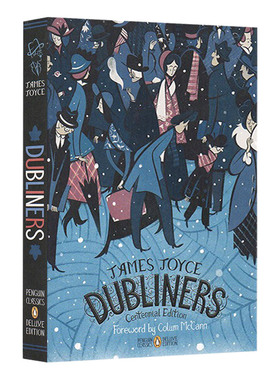 英文原版 Dubliners 詹姆斯·乔伊斯：都柏林人 企鹅经典豪华毛边版 进口原版英文书籍