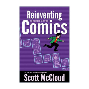 漫画艺术普及三部曲进口原版 重塑漫画 英文书籍 Comics Reinventing