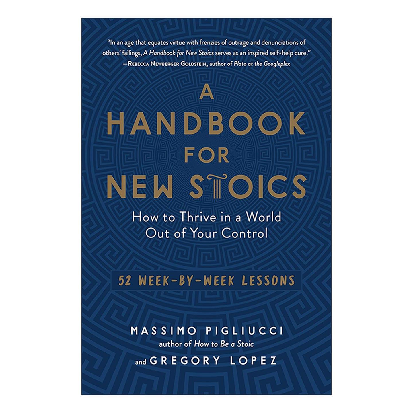 英文原版 A Handbook for New Stoics 新斯多葛派手册 如何在一个你无法控制的世界里茁壮成长 英文版 进口英语原版书籍