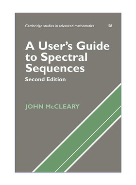 英文原版 A User's Guide to Spectral Sequences 谱序列应用指南 剑桥高等数学研究系列 英文版 进口英语原版书籍