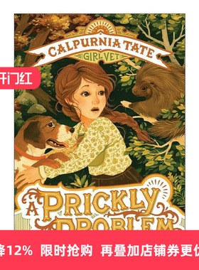 英文原版 A Prickly Problem 棘手的问题 兽医少女系列 英文版 进口英语原版书籍
