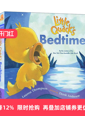 Little Quack's Bedtime  小鸭子的睡觉时间 纸板书进口原版英文书籍