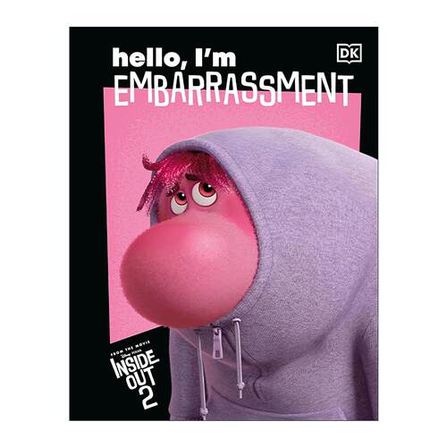 英文原版 Disney Inside Out 2 Hello  I'm Embarrassment 头脑特攻队2 尴尬 DK儿童情绪管理绘本精装 英文版 进口英语原版书籍