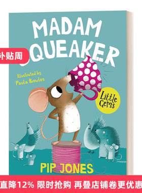 Madam Squeaker 老鼠米内塔 小宝石阅读系列进口原版英文书籍