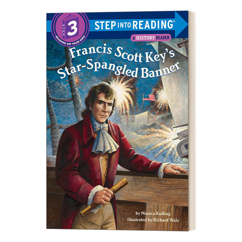 英文原版 Step into Reading 3 Francis Scott Key's Star-Spangled Banner 星条旗之歌 英文版 进口英语原版书籍