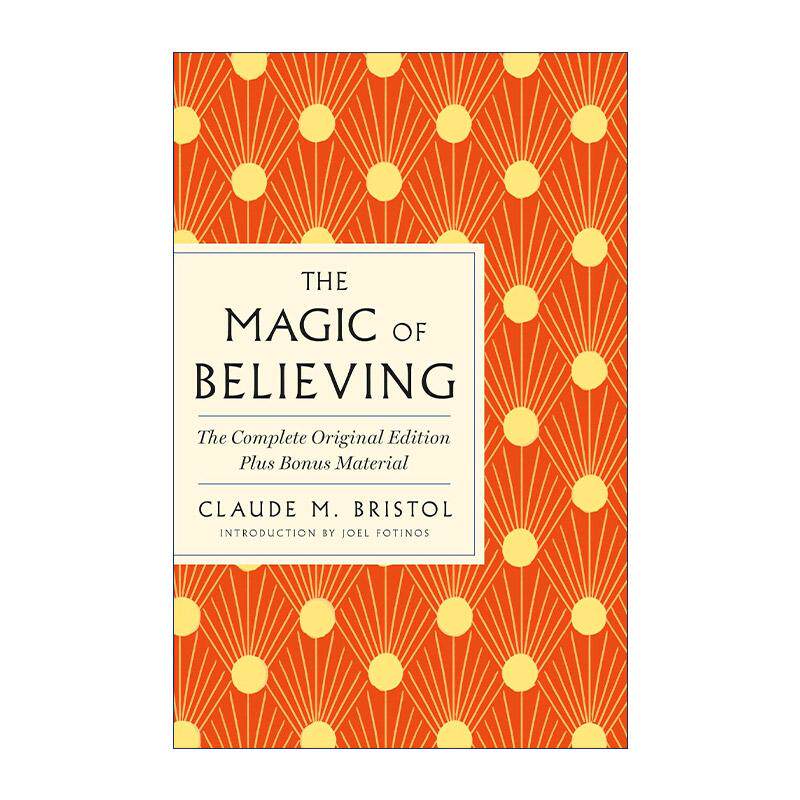 英文原版 The Magic of Believing 信念的力量 人生指南系列 英文版 进口英语原版书籍