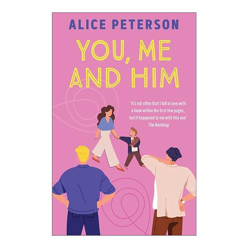 英文原版 You Me and Him 你与我和他 Alice Peterson畅销都市家庭伦理小说 英文版 进口英语原版书籍