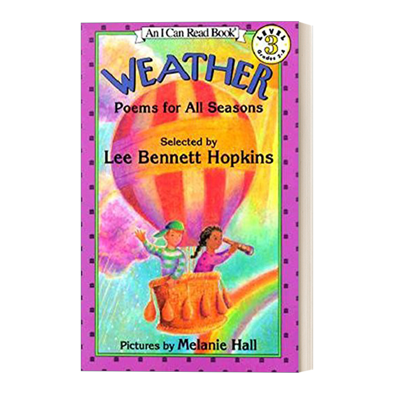 Weather 天气 季节主题儿童诗歌 I Can Read Level 3 分级阅读进口原版英文书籍