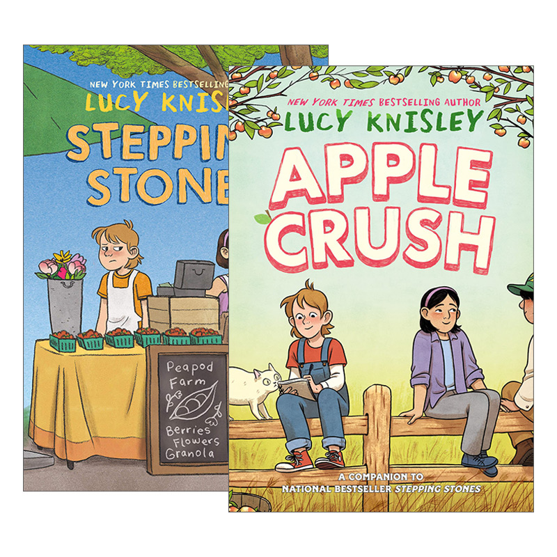 Peapod Farm A Graphic Novel  豌豆农场系列2册进口原版英文书籍