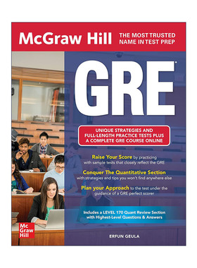 英文原版 GRE 美国研究生入学考试官方备考指南 第9版 麦格劳 英文版 进口英语原版书籍