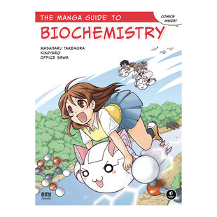 英文原版 The Manga Guide to Biochemistry 漫画生物化学 欧姆社学习漫画系列 日本东京大学病毒学家竹村雅治 英文版 进口书籍