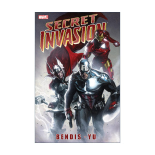 书籍 Invasion 进口英语原版 英文版 Bendis Brian 漫威漫画 秘密入侵 Secret 英文原版