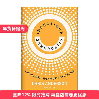 Infectious Generosity 富有感染力的慷慨 值得传播的理念 2024比尔·盖茨夏季书单 演讲的力量作者 新作 精装 进口英语原版书籍