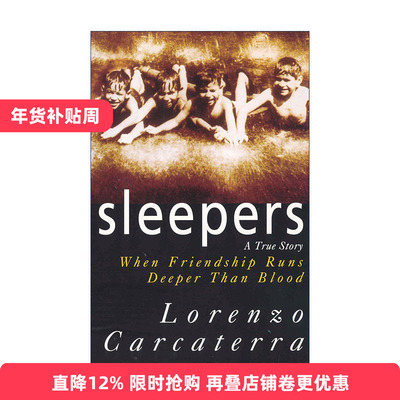 英文原版 Sleepers 沉睡者 洛伦佐?卡可特雷畅销小说 布拉德?皮特主演同名电影原著 英文版 进口英语原版书籍