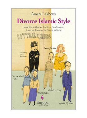 英文原版 Divorce Islamic Style 脱离伊斯兰风格 意大利作家Amara Lakhous幽默小说 英文版 进口英语原版书籍