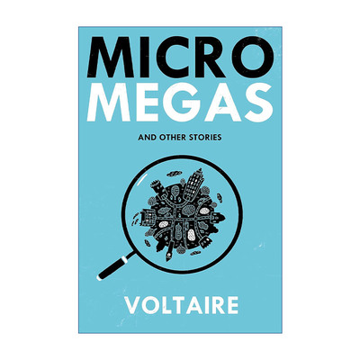 Micromegas 微型巨人 伏尔泰短篇小说集 Alma经典文学进口英文原版书籍
