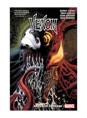 英文原版 Venom By Donny Cates Vol.3 Absolute Carnage 毒液 卷三 漫威漫画 英文版 进口英语原版书籍