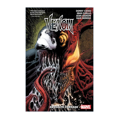 英文原版 Venom By Donny Cates Vol.3 Absolute Carnage 毒液 卷三 漫威漫画 英文版 进口英语原版书籍