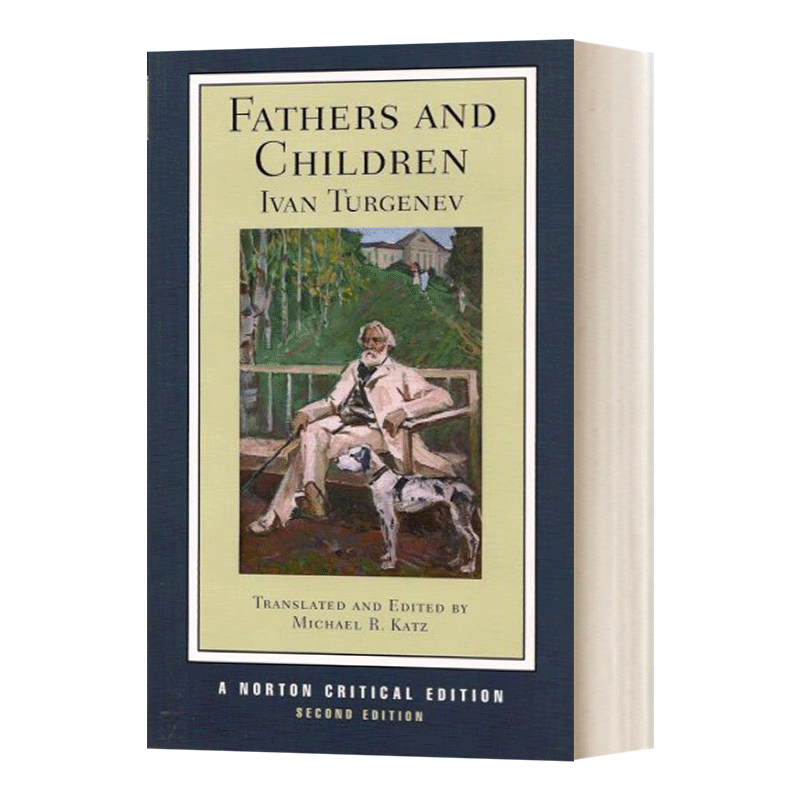 英文原版 Fathers and Children 父与子 第二版 诺顿文学解读系列 英文版 进口英语原版书籍