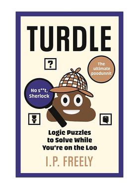 英文原版 Turdle 上洗手间时可以解答的逻辑谜题 英文版 进口英语原版书籍