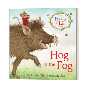 小猪在雾里走丢了进口原版 Hog Fog the 英文书籍