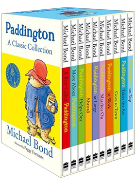 英文原版 Paddington A Classic Collection 10 Book Box Set 帕丁顿熊10册套装 儿童英语读物 英文版 进口英语原版书籍