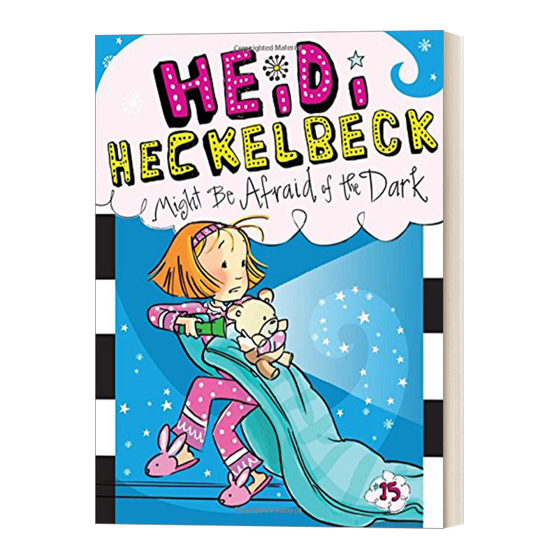 英文原版 Heidi Heckelbeck Might Be Afraid of the Dark 小女巫海蒂#15 英文版 进口英语原版书籍
