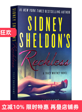 英文原版 Sidney Sheldon's Reckless Tracy Whitney 3 西德尼·谢尔顿 绝命追击 英文版 进口英语原版书籍