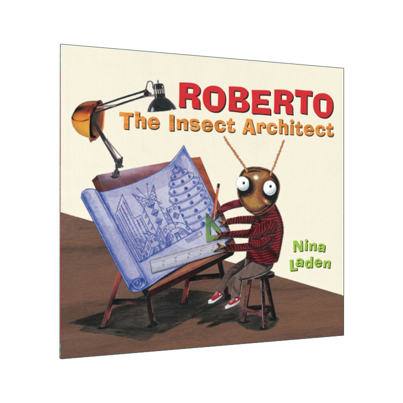 英文原版绘本 Roberto the Insect Architect 罗伯托 昆虫建筑师 Peek-A Who作者 尼娜·兰登 英文版 进口英语原版书籍