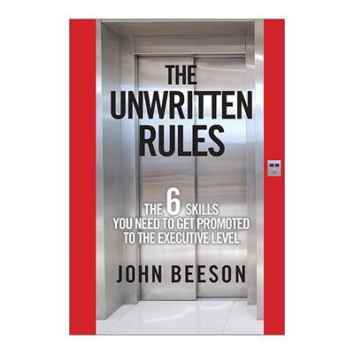 英文原版 The Unwritten Rules 不成文的规则 晋升到主管层的6个技巧 精装 英文版 进口英语原版书籍