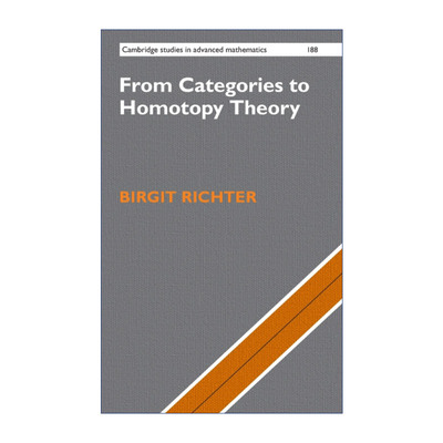 英文原版 From Categories to Homotopy Theory 从范畴论到同伦理论 剑桥高等数学研究系列 精装 英文版 进口英语原版书籍