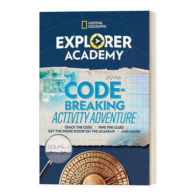 英文原版 Explorer Academy Codebreaking Activity Adventure  探险家学院破解代码历险记 英文版 进口英语原版书籍