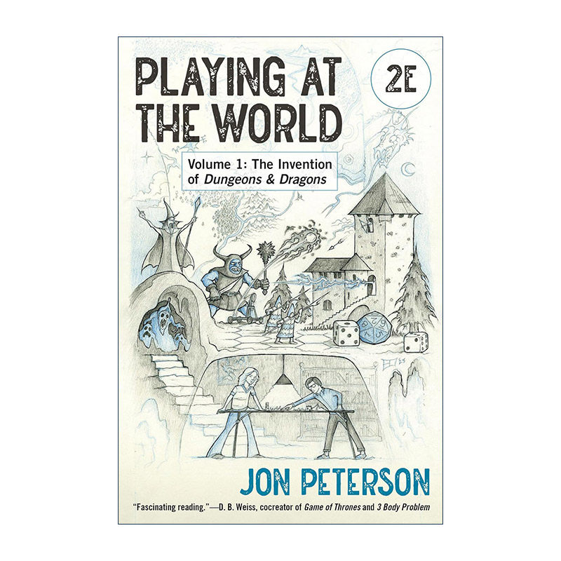 英文原版 Playing at the World Volume 1 The Invention of Dungeons & Dragons The MIT Press 玩转世界 第二版 卷一