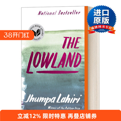 英文原版小说 The Lowland Vintage Contemporaries 低地 普利策奖获得者Jhumpa Lahiri 美国国家图书奖 英文版 进口英语原版书籍
