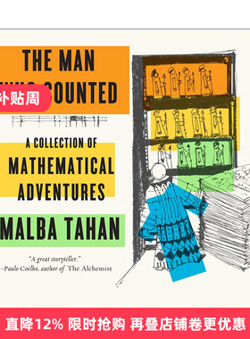 英文原版 The Man Who Counted 数学天方夜谭 奇幻的经典数学冒险故事 Malba Tahan 英文版 进口英语原版书籍
