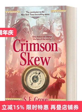 英文原版 The Crimson Skew The Mapmakers Trilogy 03绘图者三部曲3 深红色的斜面 纽约时报畅销书 青少年幻想冒险小说 S E Grove