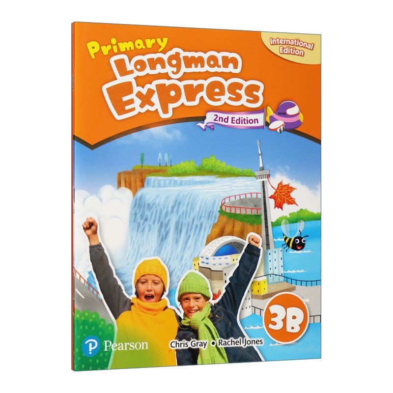 Primary Longman Express 3B 朗文PLE小学英语三年级下册 主课本 第二版进口原版英文书籍