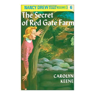 英文原版 Nancy Drew 06 the Secret of Red Gate Farm 南希德鲁系列6 红门农场之谜 儿童悬疑推理小说 Carolyn Keene 精装 英文版