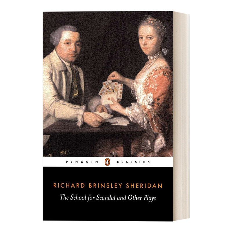 英文原版 The School for Scandal and Other Plays 造谣学校 谢立敦戏剧集 企鹅黑经典Penguin Classics 英文版 进口英语原版书籍
