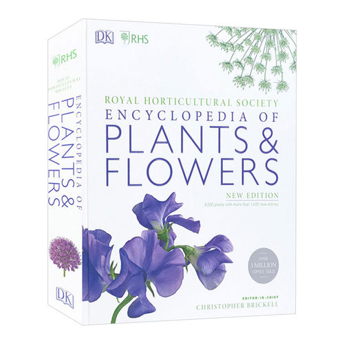 英文原版 RHS Encyclopedia Of Plants and Flowers 皇家园艺协会百科：花花草草 英文版 进口原版英文书籍