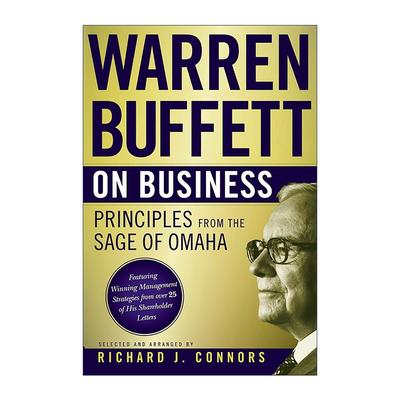英文原版 Warren Buffett on Business 巴菲特致股东的信管理篇 英文版 进口英语原版书籍