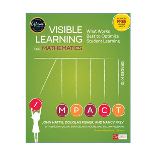 Visible Grades 英文原版 数学可视化学习 进口英语原版 for 英文版 Learning 书籍 Mathematics 12年级阶段